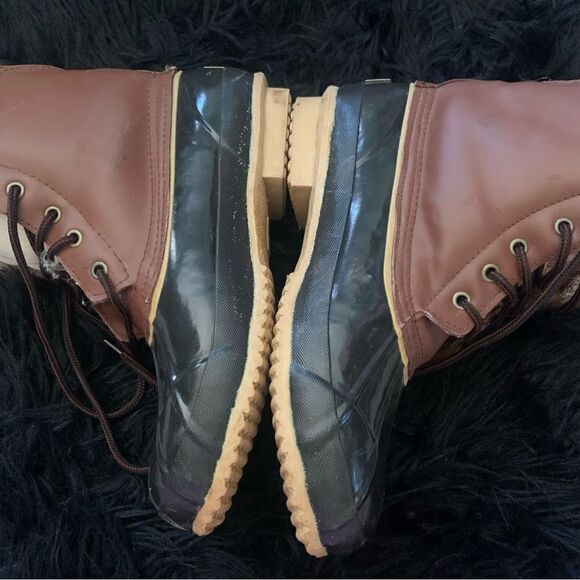 Weather Spirits Leather Waterproof Duck Boots Size 9 - Picture 7 of 16